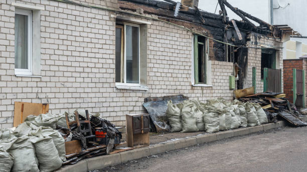 Professional Soot Cleanup technician working in Liberty Hill, TX